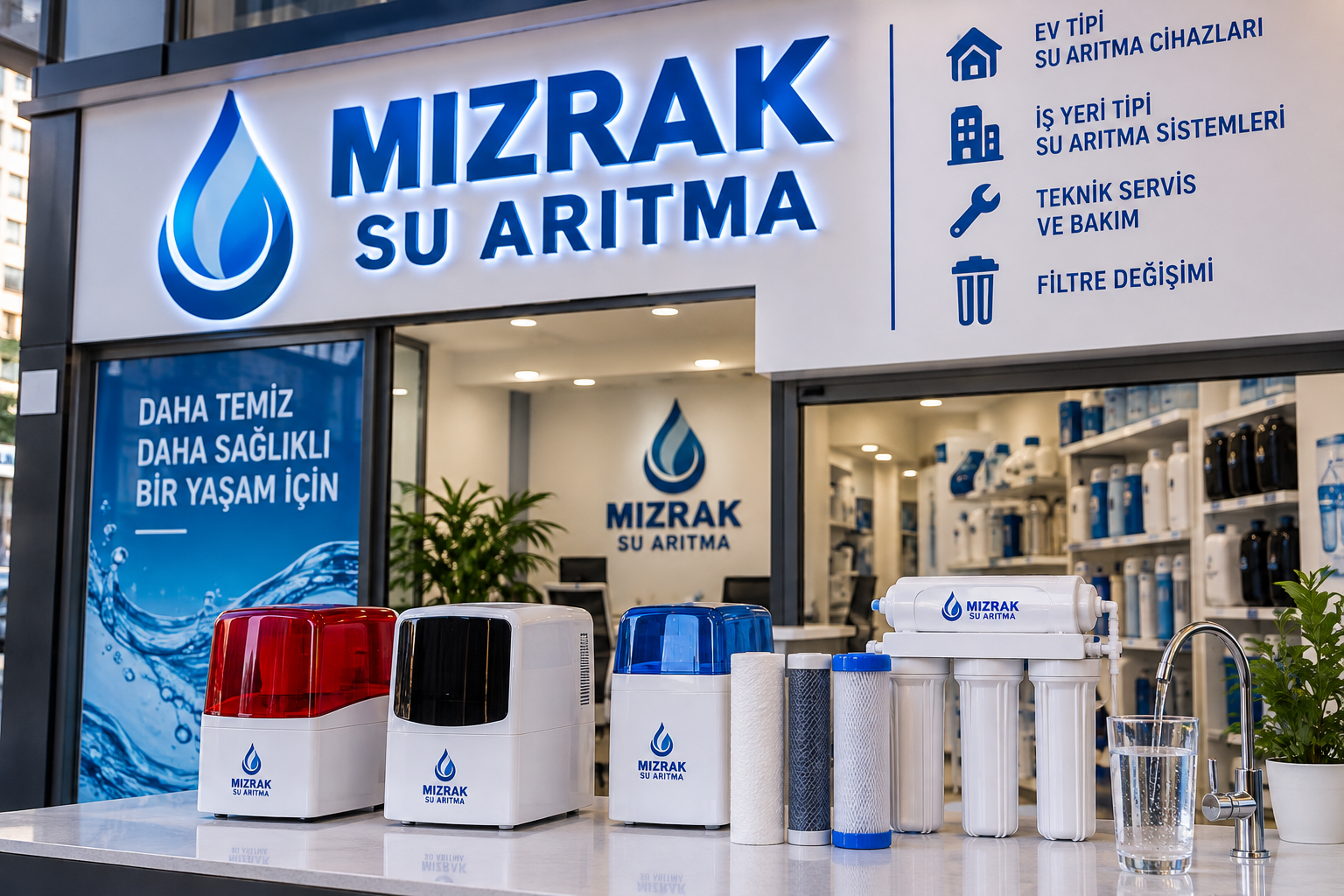 Diyarbakır’da temiz ve kaliteli içme suyuna yönelik artan ilgi, su arıtma sistemlerine olan talebi de beraberinde getiriyor. Kentte faaliyet gösteren Mızrak Su Arıtma, ev ve iş yerlerine yönelik su arıtma çözümleriyle Diyarbakır’da hizmet veriyor.  Firma; su arıtma cihazlarının kurulumu, periyodik bakımı, filtre değişimi ve teknik servis gibi alanlarda müşterilerine hizmet sunuyor. Farklı ihtiyaçlara yönelik çözümler sunan işletme, satış sonrası hizmetleriyle de çalışmalarını sürdürüyor.  Su arıtma cihazı tercihinde yalnızca cihaz fiyatının değil; kullanılan filtrelerin, bakım maliyetlerinin, garanti koşullarının ve satış sonrası teknik desteğin de değerlendirilmesi önem taşıyor.  Diyarbakır’da faaliyet gösteren Mızrak Su Arıtma hakkında ayrıntılı bilgi almak isteyen vatandaşlar, firmanın güncel iletişim kanalları üzerinden işletmeye ulaşarak ürün ve hizmetler hakkında bilgi alabilir.